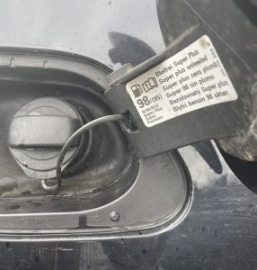 Petrol cap Golf R